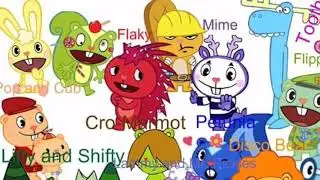 HAPPY TREE FRIENDS ANIME.  Love team