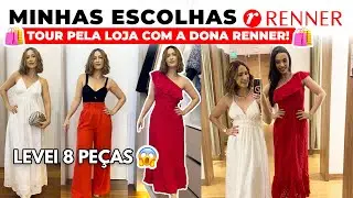 MINHAS ESCOLHAS RENNER - LEVEI 8 PEÇAS