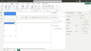 Add Title/Text to shape in Powerbi