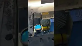 Led mirror laser sandblasting machine to make transparent buttons and sandblasting patterns together