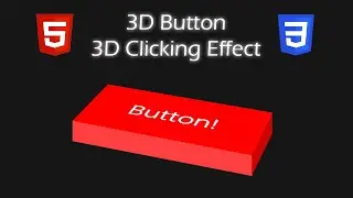 3D Button Effect with HTML and CSS