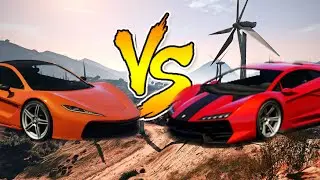 Zentorno vs T20 race from point A to point B {gta 5}