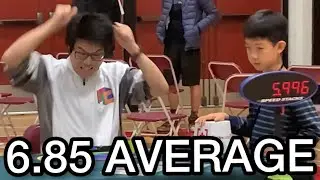 6.85 OFFICIAL 3x3 PROVINCIAL RECORD AVERAGE! (5.99 SINGLE)