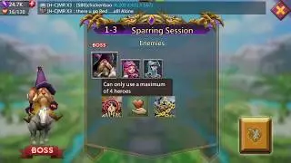 Lords Mobile Challenge 1-3 Completed