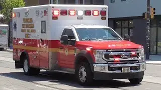 Philadelphia Fire Dept. Medic 31 Transporting
