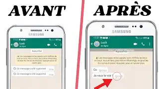 Lire un message supprimer sur WhatsApp sans utiliser une Application.