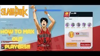 Slam Dunk Mobile| Beginners Guide Episode 2! How to Level up Characters!