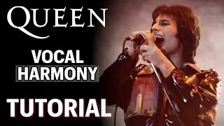 Queen Vocal Harmony TUTORIAL - You're my best friend