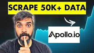 How to Scrape 50000+ Leads from Apollo without Breaking the Bank