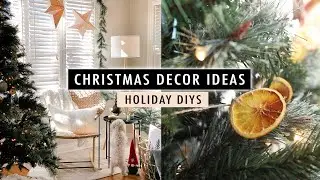 Christmas Decor Ideas + Holiday DIYs (Scandinavian Decor) | XO, MaCenna