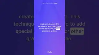 WHAT'S OVERLAY 🤔 | VIDEO EDITING