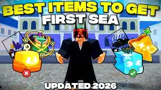 Best Items to Get in First Sea! (Blox Fruits 2026 Progression Guide)🔥