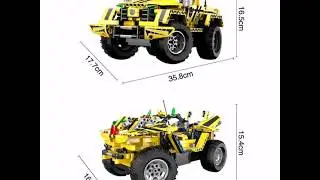 Детский конструктор на радиоуправлении Cybertechnic c51003w