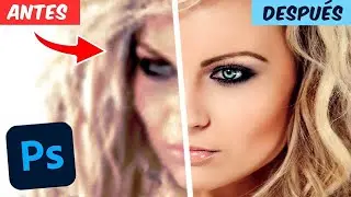 Improve the quality of a photo with Photoshop 🤯 New AI