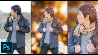 Photoshop Tutorial - Change background And Color Grading