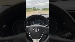 Toyota Corolla Araba snapleri Uzun yol