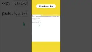 keyboard shortcut in website (kbd tag) - HTML & CSS | Learning Section