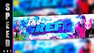 SPEED ART - NEW BANNER THEGREFG - Erlanz