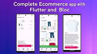 Complete Flutter eCommerce App with BLoC | Step-by-Step Full Tutorial