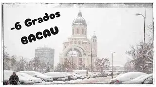 MY SNOW COVERED CITY ❄️ROMANIA 🇷🇴 SNOW STORM🌨