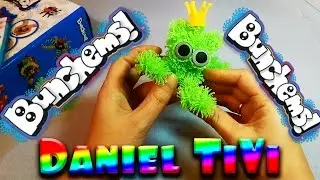 Конструктор Банчемс делаем цветные животные из шариков ЛЯГУШКА Banchems set unboxing make toy animal