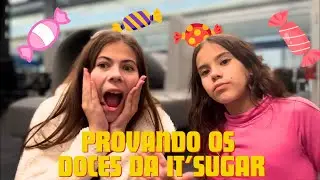 PROVAMOS OS DOCES DA IT'SUGAR NO AEROPORTO!