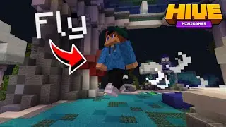 How To Fly On The Hive (Minecraft Bedrock)