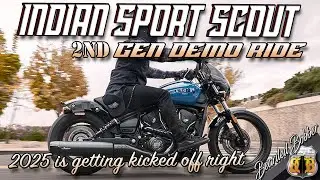 2025 Indian Sport Scout (The new rogue) demo ride