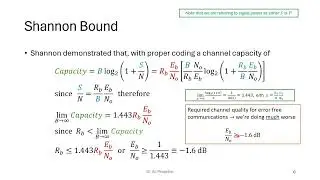 2 Channel Capacity and Spectral Efficiency