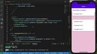 Flatlist Swipe to Delete using React Native Reanimated. React Native Tamil PART 5