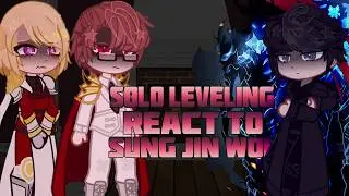 Solo Leveling React To Sung Jin Woo | 2 SEASON | Manhwa | Gacha React