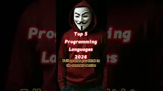 Top 5 programming languages