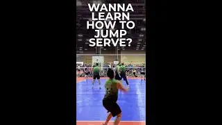 How To Jump Serve A Volleyball 