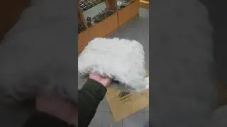 Папаха казачья белая, овчина натуральная - в магазине Атаман 77.