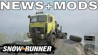SNOWRUNNER LATEST NEWS NEW CONSOLE MODS & PC MODS UPDATE