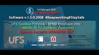UFI BOX NEW UPDATE OPPO REALME ( MTK FREE BYPASS )UFI_v1.5.0.2008_setup  PART-2