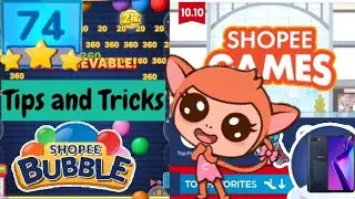 Shopee Bubble Level 74 / How to pass / Shopee Tips and Tricks / Shopee Games | Bron Andrei