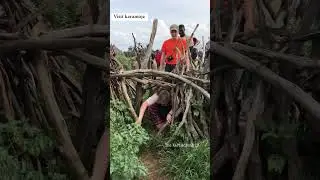 Entering through a Karimojong gate #africa