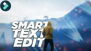 2 Smart Text Effects with Filmora ! 🔥👌