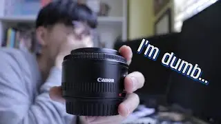 I've been wasting this AWESOME 50mm LENS for a year...