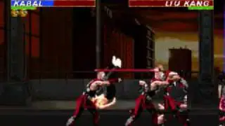 mortal kombat kabal vs liu kang