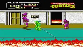 Teenage Mutant Ninja Turtles II: The Arcade Game (NES)