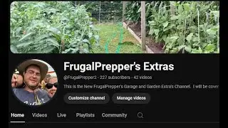 My Extra's Channel - Long Talks - Reloading - Politics @FrugalPrepper2