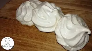 Meringues, the easiest recipe
