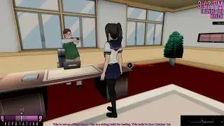 THE HEADMASTER + CRUSH CRUSH EASTER EGG | Yandere Simulator (October 1st update)