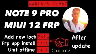 redmi note 9 pro frp bypass miui 12 | 2021 |android 11 | chapter 2