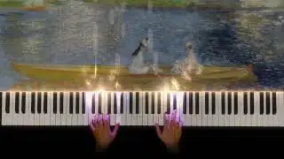 Mozart - Piano Sonata in C, K. 545 2nd Movement with Piano LED Visualizer