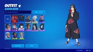 *NEW* All Fortnite Leaked Skins (ITACHI,HINATA,GAARA,OROCHIMARU & more)