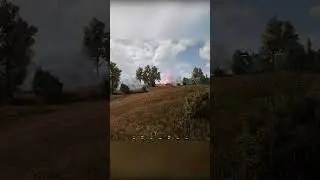 Leopard 2A6 tank against 3 player squad #shorts