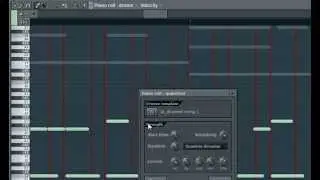 FL Studio 10. Оживление партий 2. Quantize